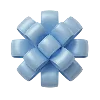 🎀 Эмодзи «Голубые буквы» для Telegram