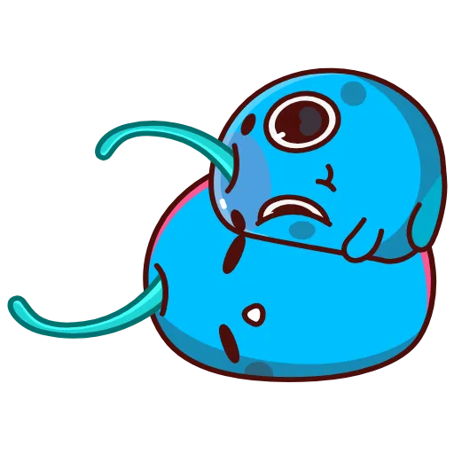 Стикер 14 Blue Cherry