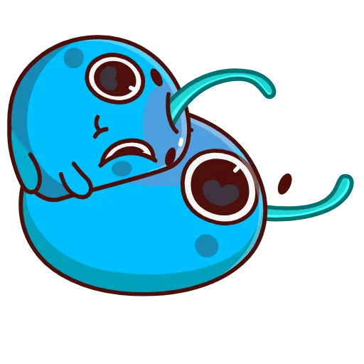 Стикер 11 Blue Cherry