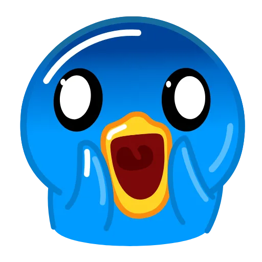 Стикер 11 Blue Duck