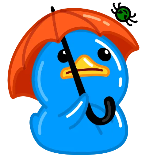 Стикер 23 Blue Duck