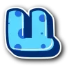 Стикер 24 BluePanda