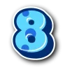 Стикер 42 BluePanda