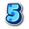 Стикер 39 BluePanda