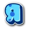 Стикер 33 BluePanda