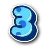 Стикер 37 BluePanda