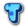Стикер 20 BluePanda