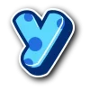 Стикер 21 BluePanda
