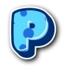 Стикер 18 BluePanda