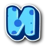 Стикер 10 BluePanda