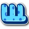 Стикер 27 BluePanda