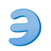🤩 Эмодзи «Синие буквы, русские и английские» для Telegram