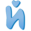 🤩 Эмодзи «Синие буквы, русские и английские» для Telegram
