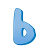 🤩 Эмодзи «Синие буквы, русские и английские» для Telegram