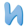 🤩 Эмодзи «Синие буквы, русские и английские» для Telegram