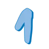 🤩 Эмодзи «Синие буквы, русские и английские» для Telegram