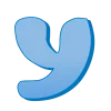 🤩 Эмодзи «Синие буквы, русские и английские» для Telegram