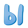 🤩 Эмодзи «Синие буквы, русские и английские» для Telegram