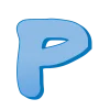 🤩 Эмодзи «Синие буквы, русские и английские» для Telegram