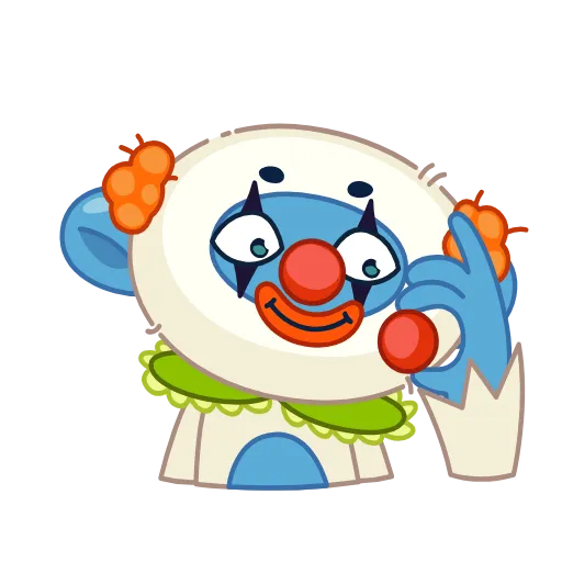 Стикер 18 Blue Monkey