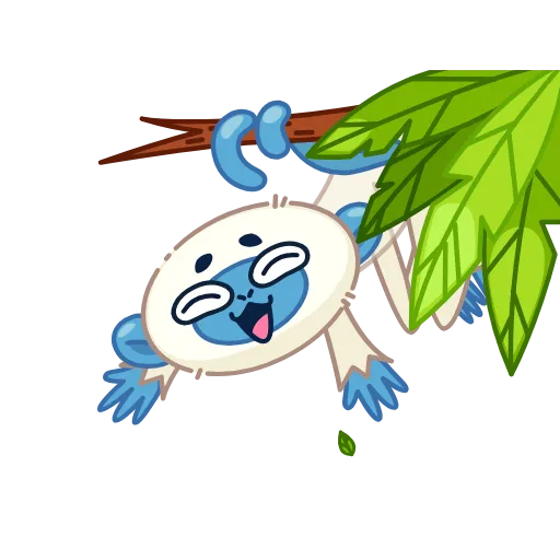 Стикер 4 Blue Monkey