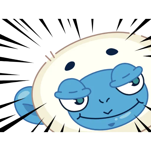 Стикер 10 Blue Monkey
