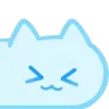 Стикер 60 Blue Nyan