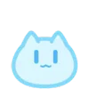 Стикер 15 Blue Nyan
