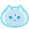 Стикер 27 Blue Nyan