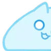 Стикер 47 Blue Nyan