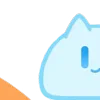 Стикер 52 Blue Nyan