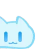 Стикер 58 Blue Nyan