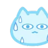 Стикер 26 Blue Nyan