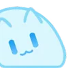 Стикер 44 Blue Nyan