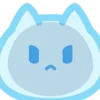 Стикер 28 Blue Nyan