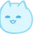 Стикер 42 Blue Nyan