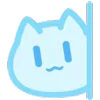 Стикер 31 Blue Nyan