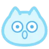 Стикер 23 Blue Nyan