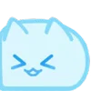 Стикер 56 Blue Nyan