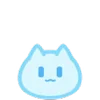 Стикер 22 Blue Nyan