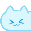 Стикер 59 Blue Nyan
