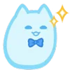 Стикер 17 Blue Nyan