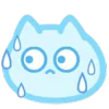 Стикер 25 Blue Nyan
