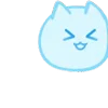 Стикер 41 Blue Nyan