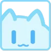 Стикер 21 Blue Nyan