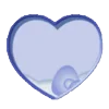 Стикер 23 Blue Random Emoji - голубые рандом эмодзи