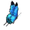 Стикер 53 Blue Random Emoji - голубые рандом эмодзи