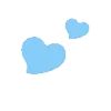 Стикер 34 Blue Random Emoji - голубые рандом эмодзи