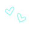 Стикер 35 Blue Random Emoji - голубые рандом эмодзи