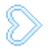 Стикер 24 Blue Random Emoji - голубые рандом эмодзи